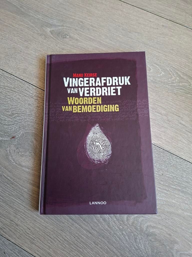 Manu Keirse - Vingerafdruk van verdriet, Ophalen of Verzenden, Zo goed als nieuw, Manu Keirse
