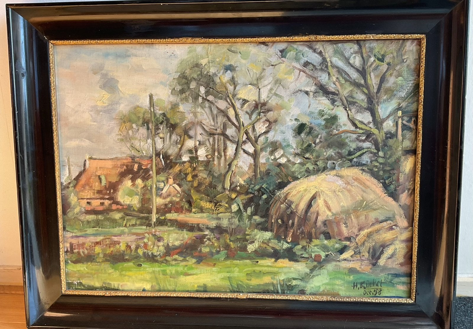 Herman Rinket - Groningen - De Ploeg -  Boerderij, Ophalen of Verzenden