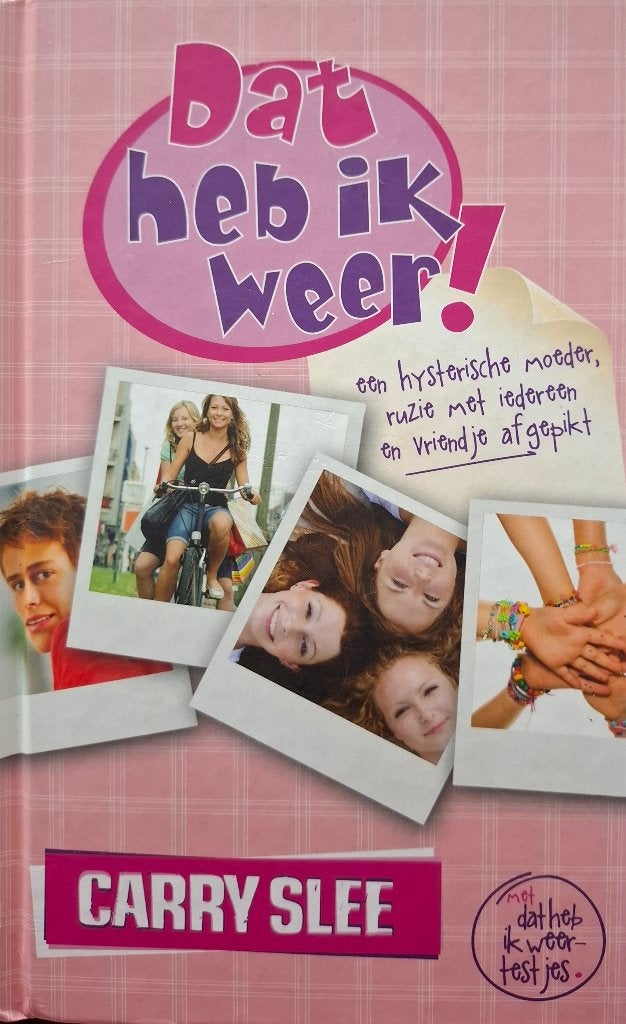 Carry Slee Dat heb ik weer deel 1en 2 hardcover ZGAN, Ophalen of Verzenden, Zo goed als nieuw