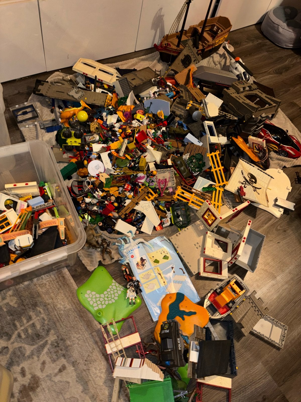 Mega Playmobil partij - Ophalen gewenst, Ophalen, Gebruikt, Losse onderdelen, Overige typen