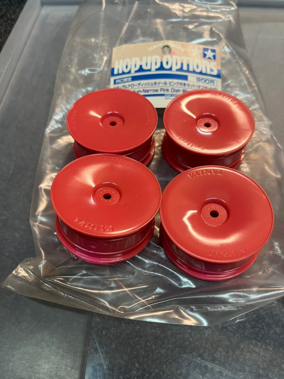 Tamiya 1/10 pink velgen touring vintage rc, Hobby en Vrije tijd, Modelbouw | Radiografisch | Auto's, Ophalen of Verzenden, Zo goed als nieuw