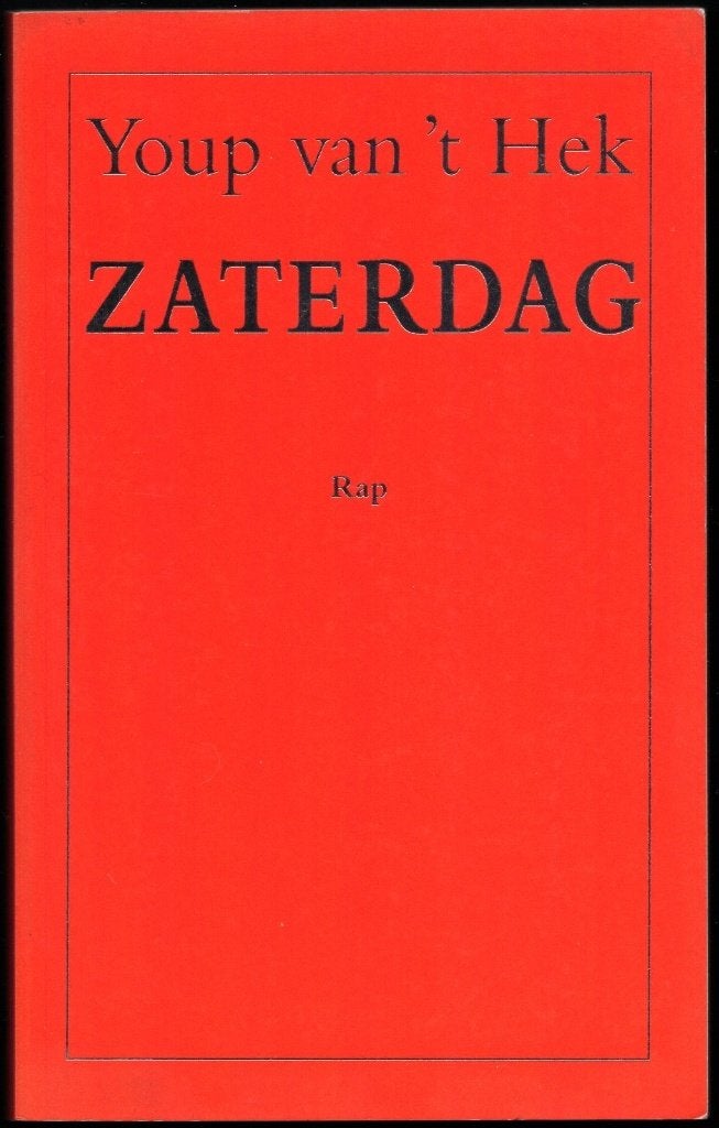 Youp van 't Hek - Zaterdag, Ophalen of Verzenden, Zo goed als nieuw, Overige typen