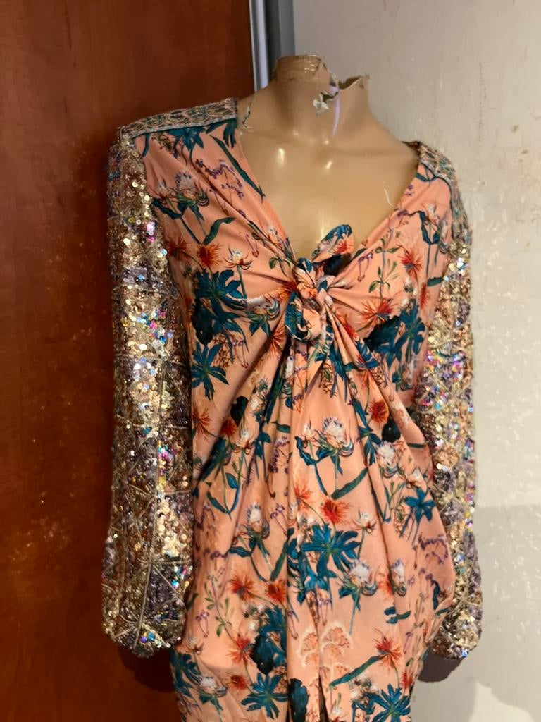 MEISIE tuniek met lovertjes maat s origineel zgan, Kleding | Dames, G, Ophalen of Verzenden, Zo goed als nieuw, MEISIE