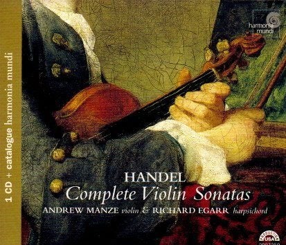Handel: Complete Vioolsonates - Andrew Manze (CD), Ophalen of Verzenden, Barok, Zo goed als nieuw, Kamermuziek