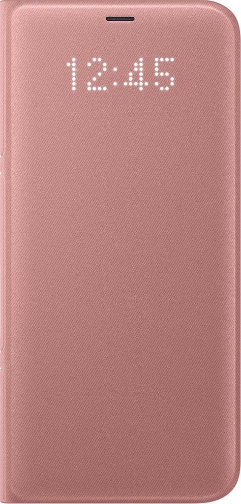 LED view cover - roze - voor Samsung Galaxy S8 Plus, Overige modellen, Madefor@samsung.com, Nieuw, Hoesje of Tasje