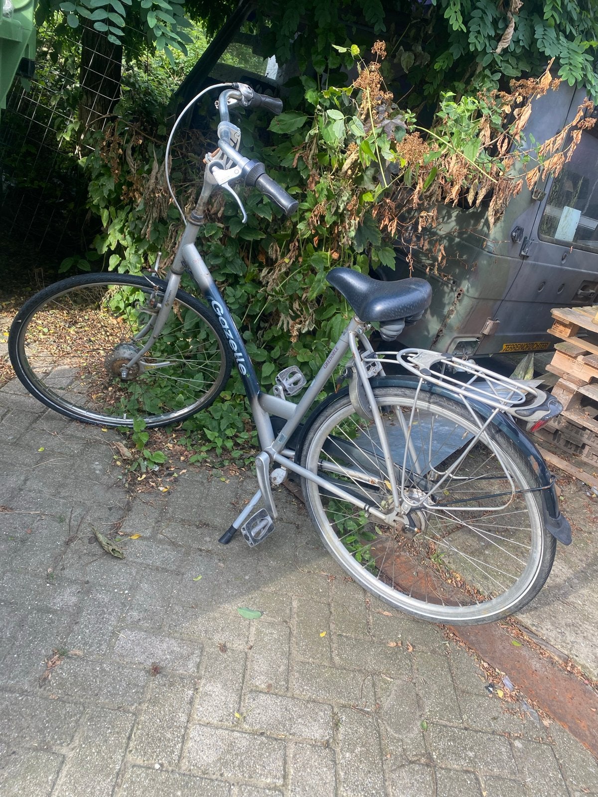 Gazelle fiets voor onderdelen, Fietsen en Brommers, Ophalen, Gebruikt, Overige typen, Onbekend