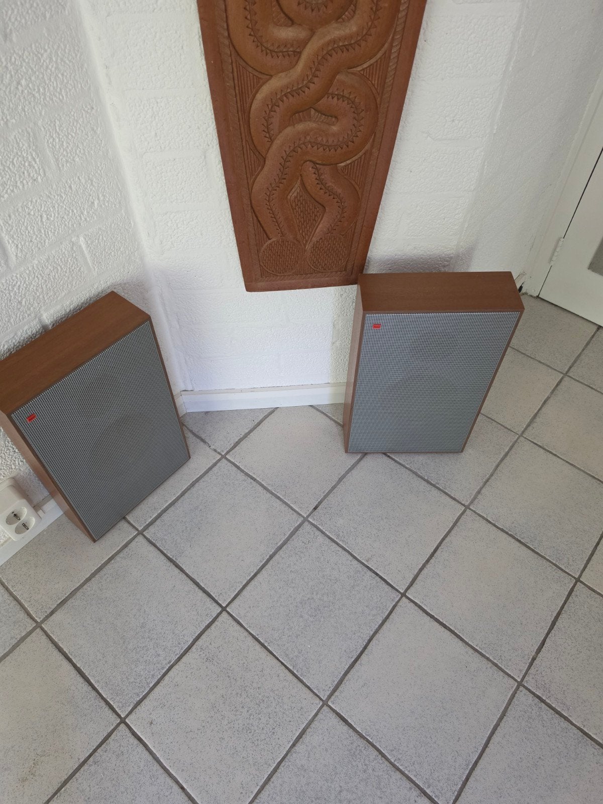 te koop: vintage luudsprekers van HECO, type: SM630, Overige merken, Stereo speakers, Ophalen of Verzenden, Zo goed als nieuw