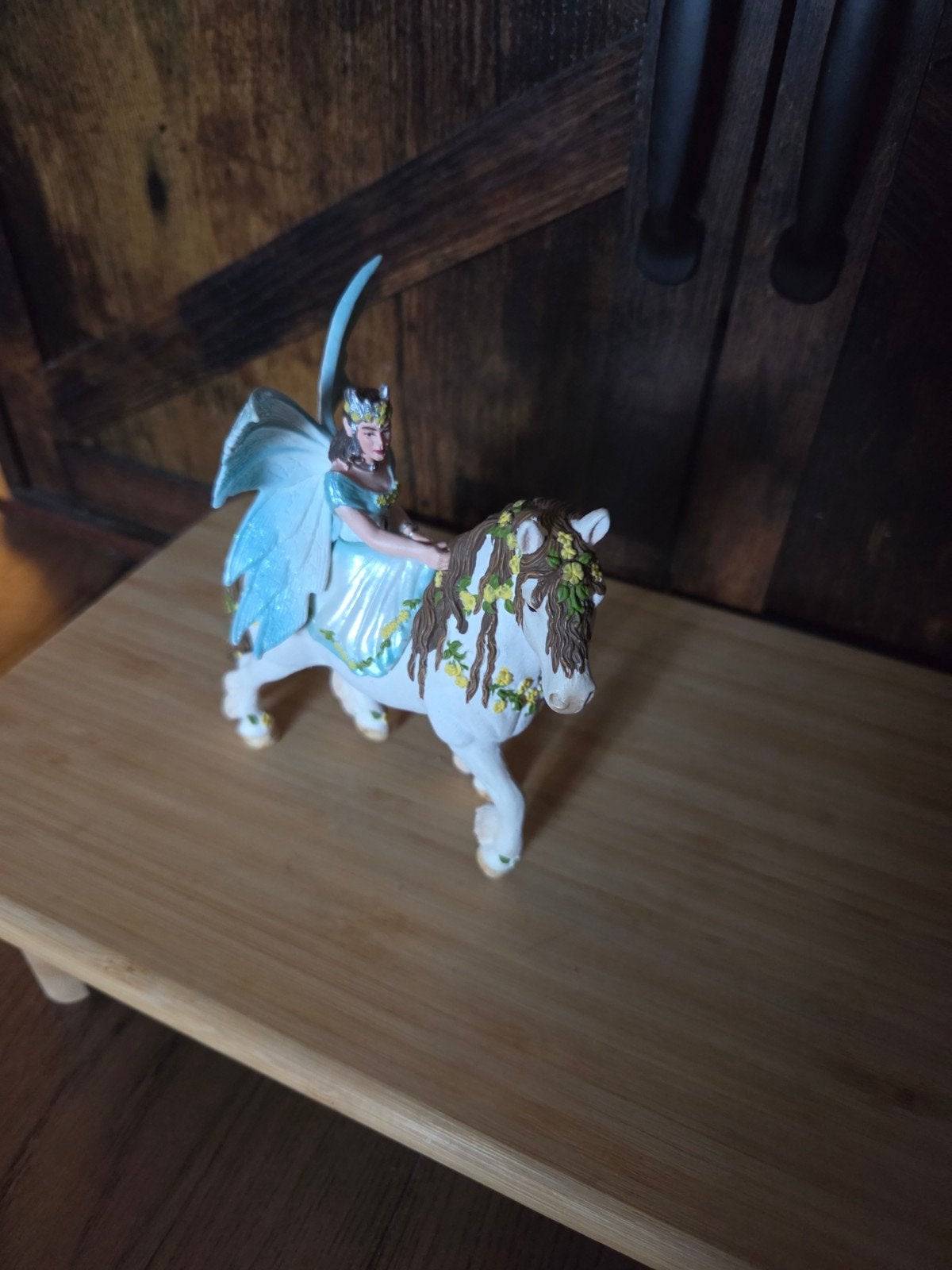 Schleich Bayala Zeldzame Elf op Paard Figuur 2011, Ophalen of Verzenden, Gebruikt, Jongen of Meisje