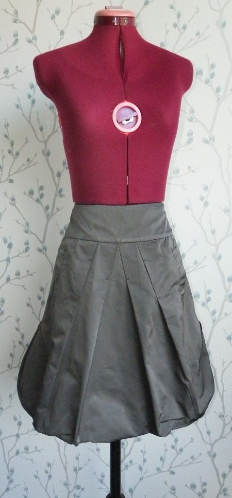 TANDEM Groen/Grijzig (Feest-) Ballon-Rokje maat 36, Kleding | Dames, Overige kleuren, TANDEM, Ophalen of Verzenden, Zo goed als nieuw