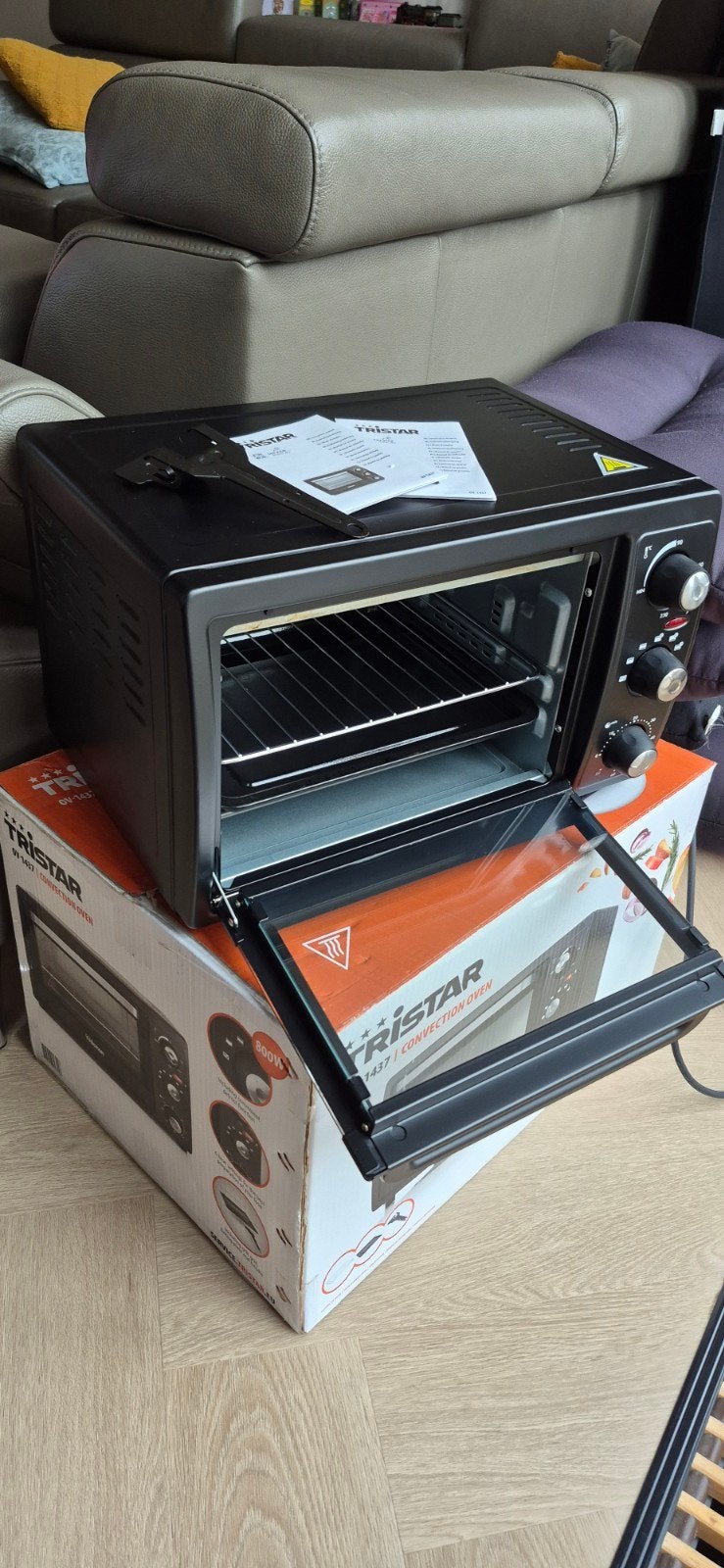 Tristar OV-1437 hetelucht oven camping, Minder dan 45 cm, Minder dan 45 cm, Hete lucht, Ophalen of Verzenden