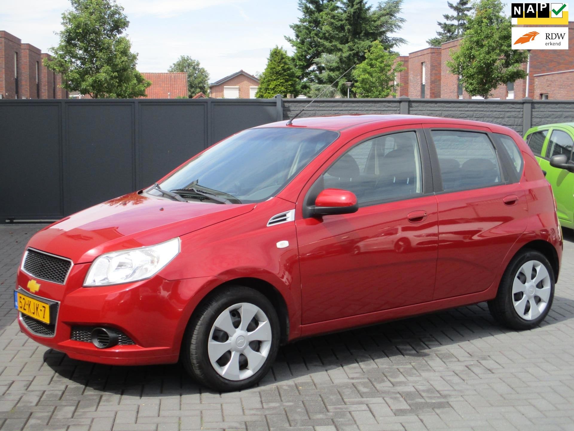 Chevrolet Aveo 1.2 16V LS B-clever Airco !, Auto's, Chevrolet, Voorwielaandrijving, Stof, 4 cilinders, 400 kg