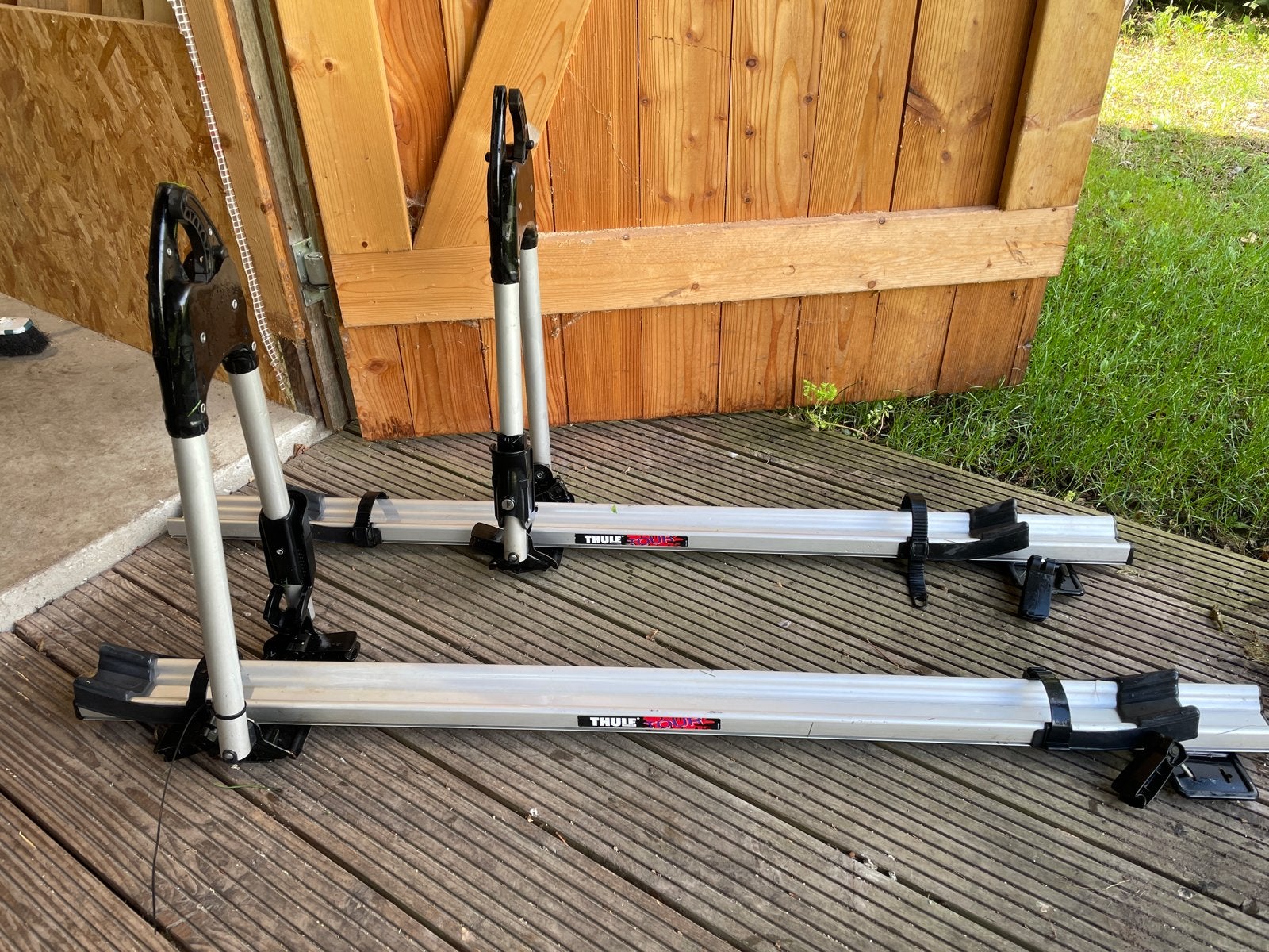 Thule Tour fietsendragers (set van 2), Ophalen of Verzenden, Gebruikt