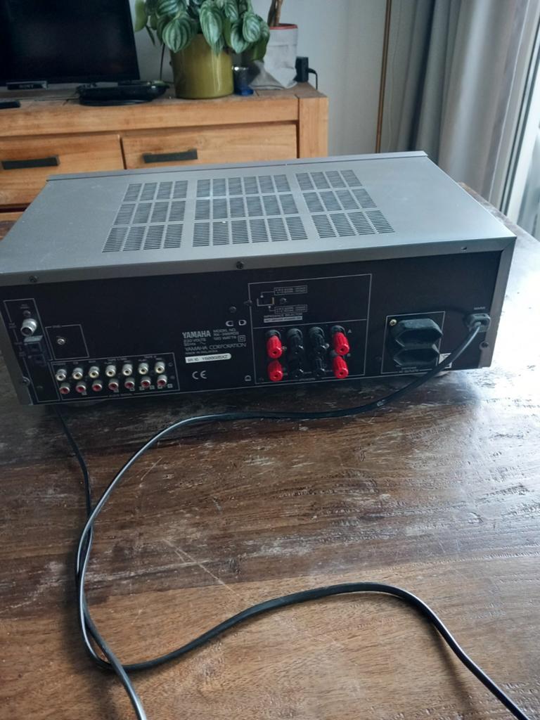 Yamaha Natural Sound Stereo Receiver RX-396RDS, Gebruikt, Yamaha, Ophalen of Verzenden, 60 tot 120 watt