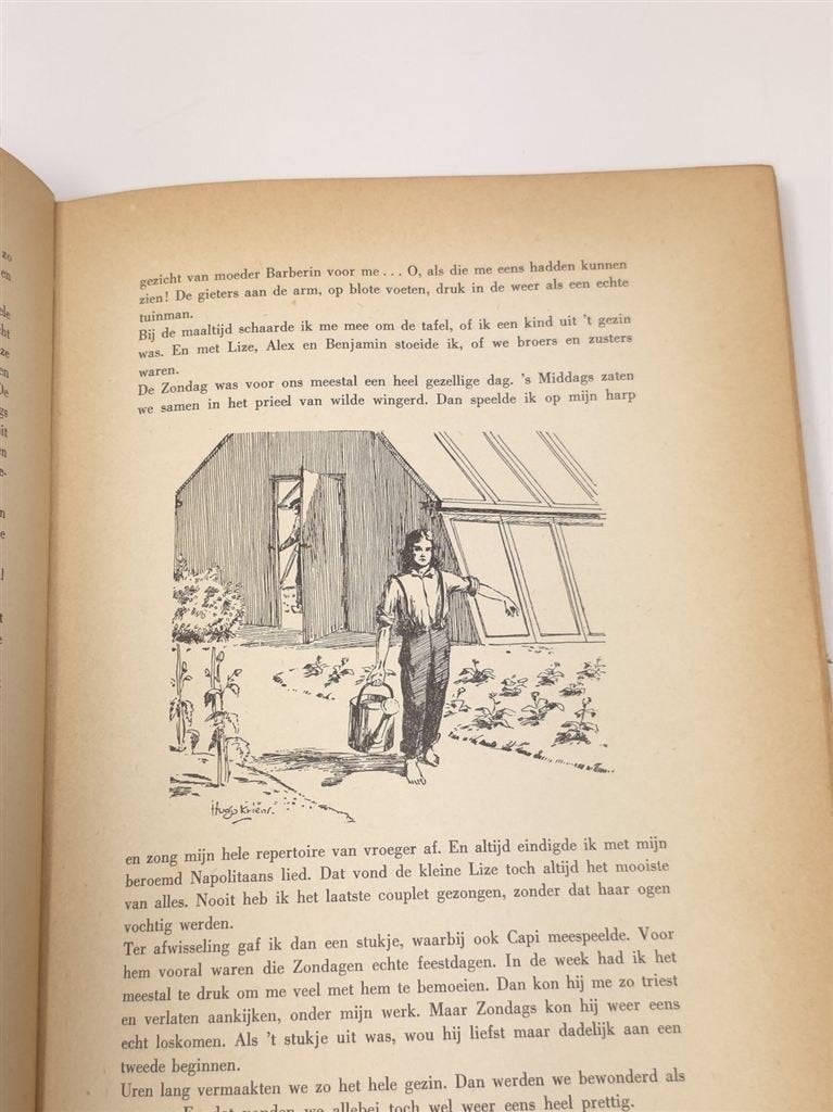 Alleen op de Wereld — Malot, Vintage Uitgave 1950 met ill., Boeken, Ophalen of Verzenden, Gelezen
