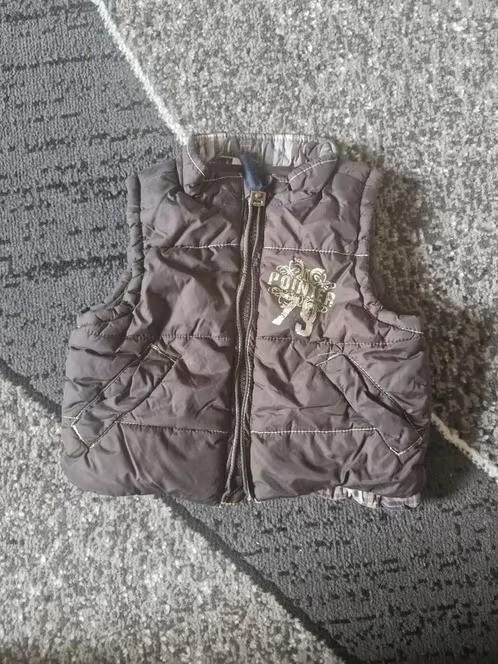 Bruin bodywarmer Maat 68 h3, Zeeman, Jongetje of Meisje, Onbekend, Ophalen of Verzenden