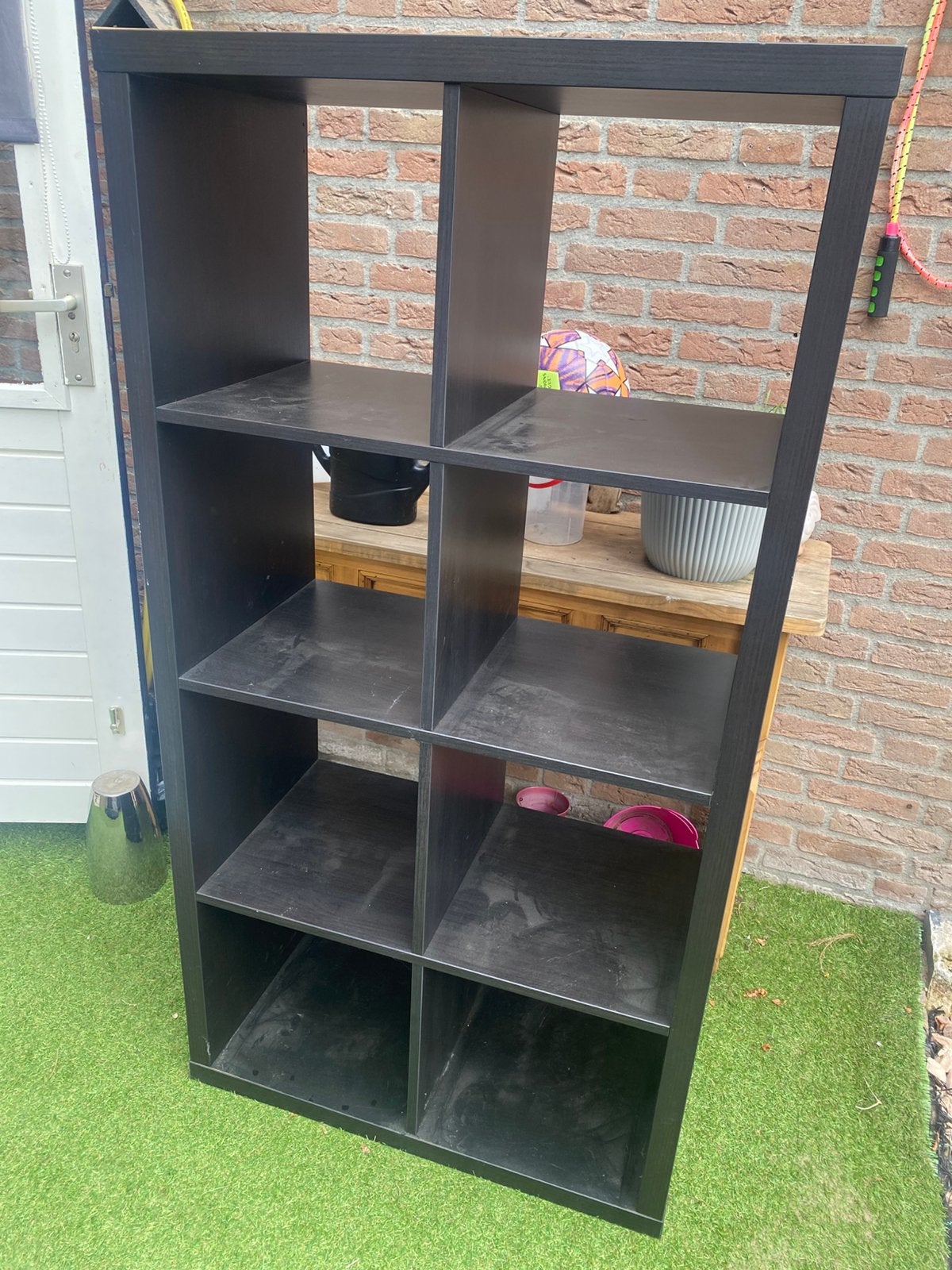 Kallax kast 8 vakken, Ophalen, Gebruikt, 50 tot 100 cm, Minder dan 100 cm