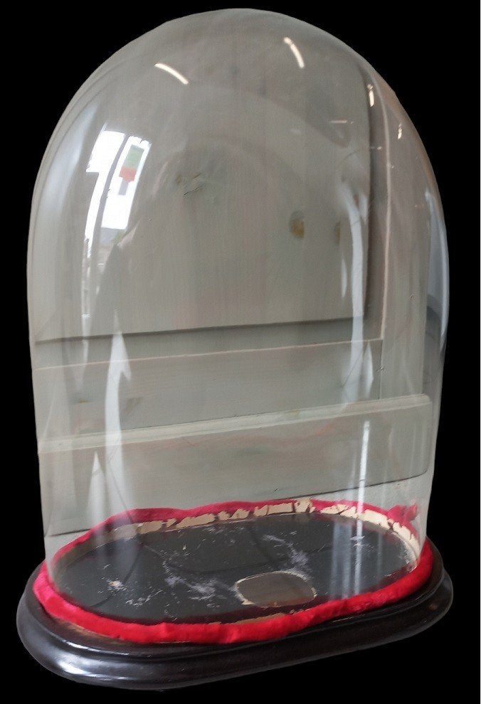 grote ovale stolp in glas., Ophalen, Gebruikt