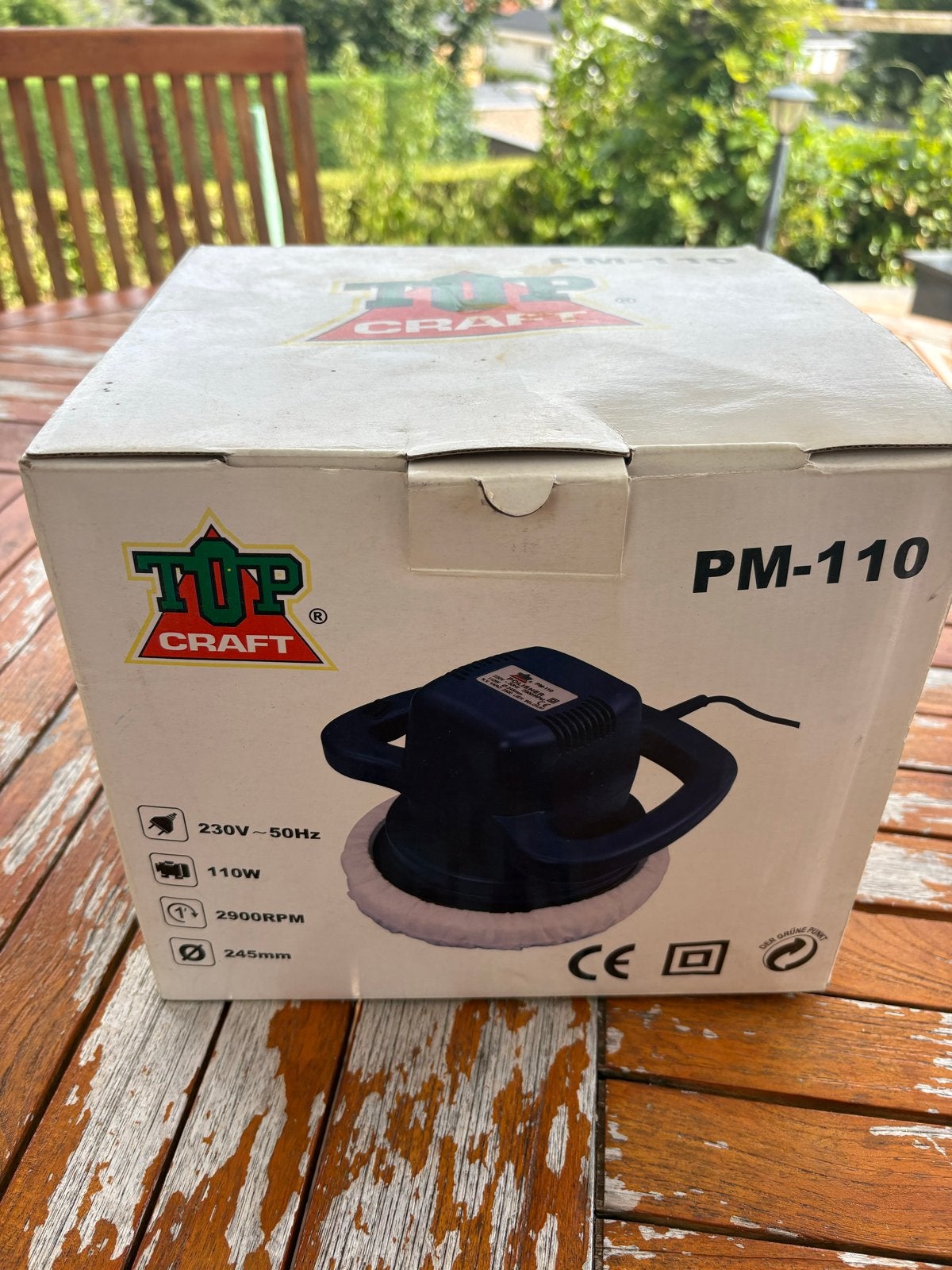 Top Craft PM-110 Vlakschuurmachine 110W, Ophalen of Verzenden, Nieuw, Minder dan 600 watt, Vlakschuurmachine