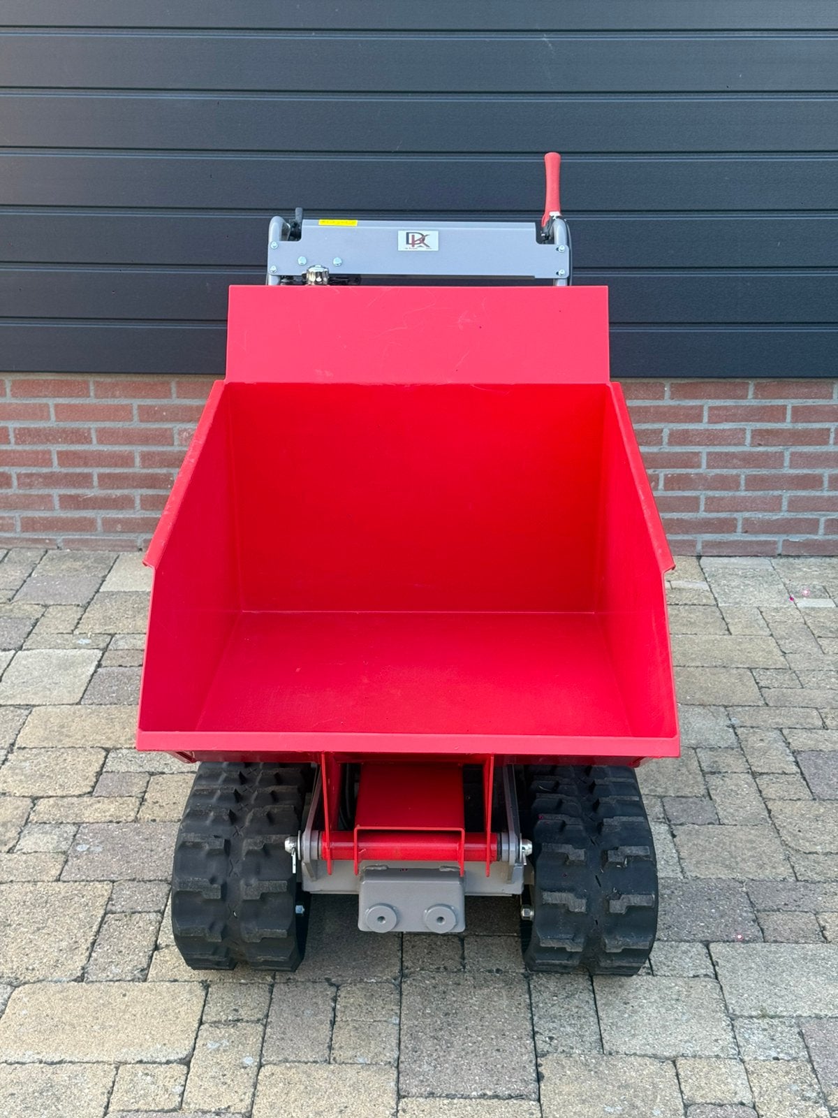 Mini rupsdumper kipbak 500kg 9pk 6+2R snelheden e start, Ophalen of Verzenden, Zo goed als nieuw