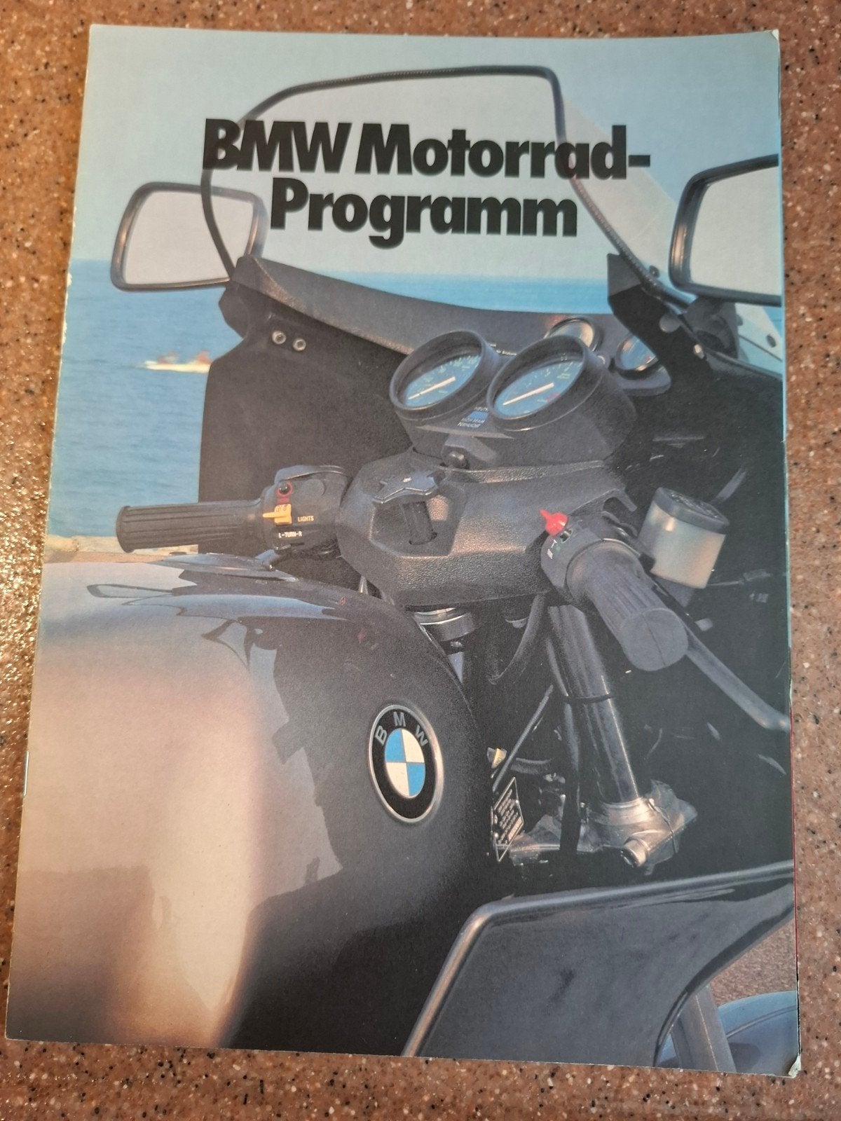 BMW Motorrad-Programm Brochure (1981), Ophalen of Verzenden, BMW