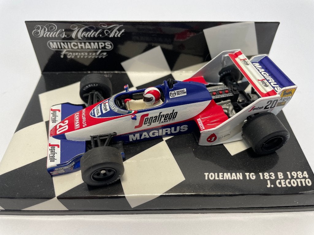 Toleman TG183B J. Cecotto 1984, Ophalen of Verzenden, Zo goed als nieuw, Formule 1