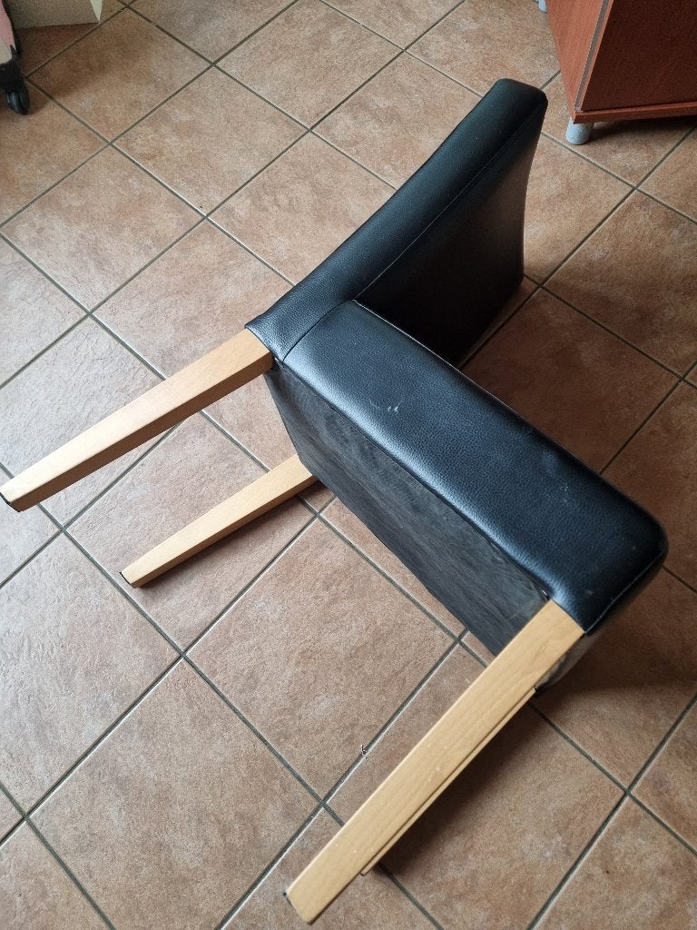 tafel met 4 stoelen, Huis en Inrichting, Ophalen, Gebruikt, 50 tot 100 cm, 150 tot 200 cm