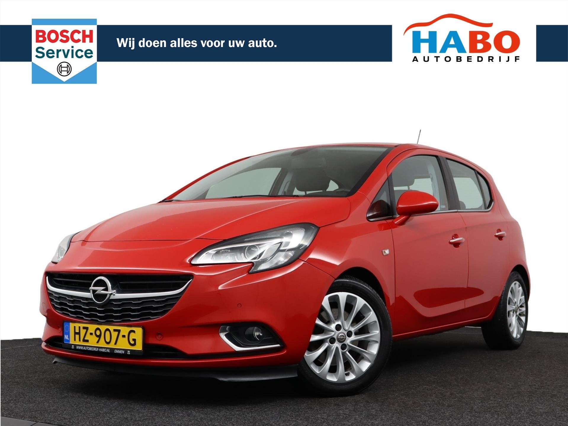 Opel Corsa 1.0 TURBO COSMO 5DRS ECC/CRUISE/APPLE.CARPLAY/PAR, Auto's, Gebruikt, Origineel Nederlands, Handgeschakeld, 3 cilinders