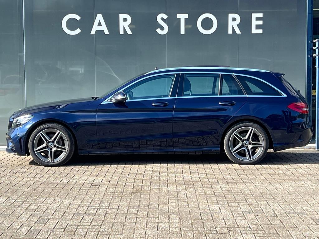 Mercedes-Benz C-klasse Estate 180 Advantage Pack AMG Pano, Automaat, Blauw, C-Klasse, 84 €/maand