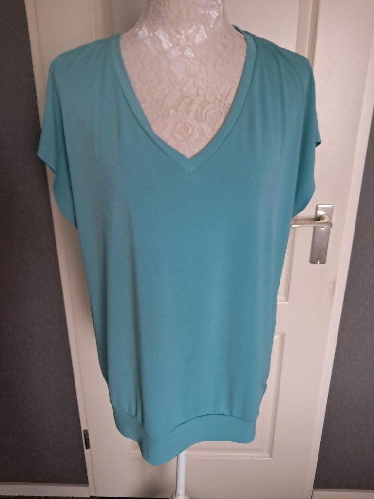 Shirt &Co Woman  Maat : XL 42 Kleur : Blauw TRAVEL, Kleding | Dames, Blauw, Maat 42/44 (L), &Co Woman, Ophalen of Verzenden