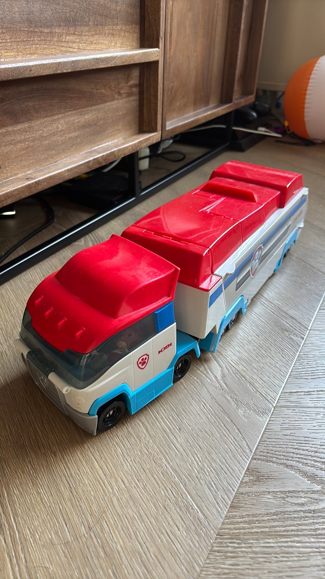 Paw patrol vrachtwagen, Ophalen, Zo goed als nieuw