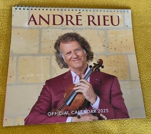 nieuwe kalender André Rieu jaar 2025, Verzamelen, Ophalen of Verzenden, Nieuw, Foto of Kaart