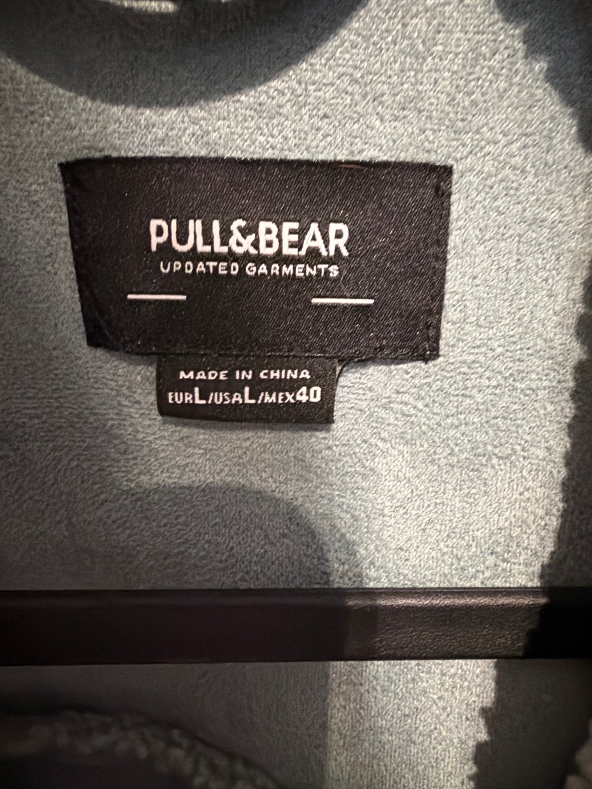 Pull&Bear Teddy Jas - Maat L, Ophalen of Verzenden, Zo goed als nieuw, Maat 52/54 (L), Groen