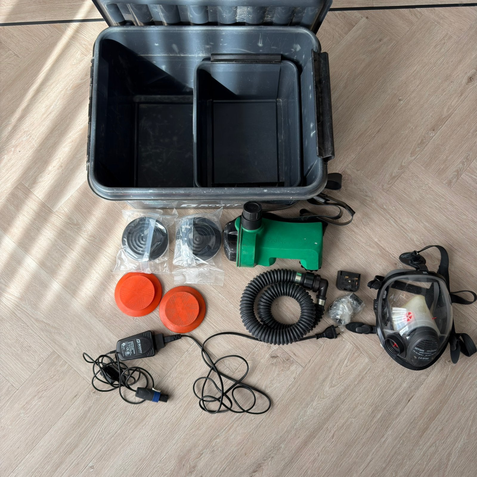 Scott Vision 2 met Proflow aanzuigen unit, Ophalen of Verzenden, Gebruikt