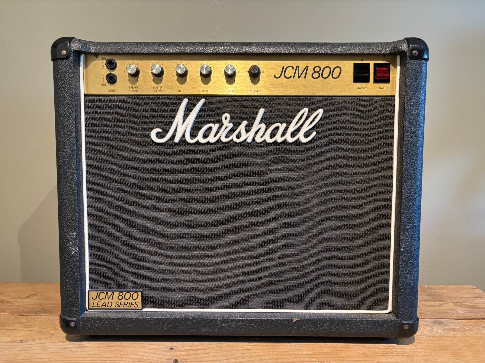 Marshall JCM800 jaren 80, Ophalen, Gebruikt, Gitaar, 50 tot 100 watt