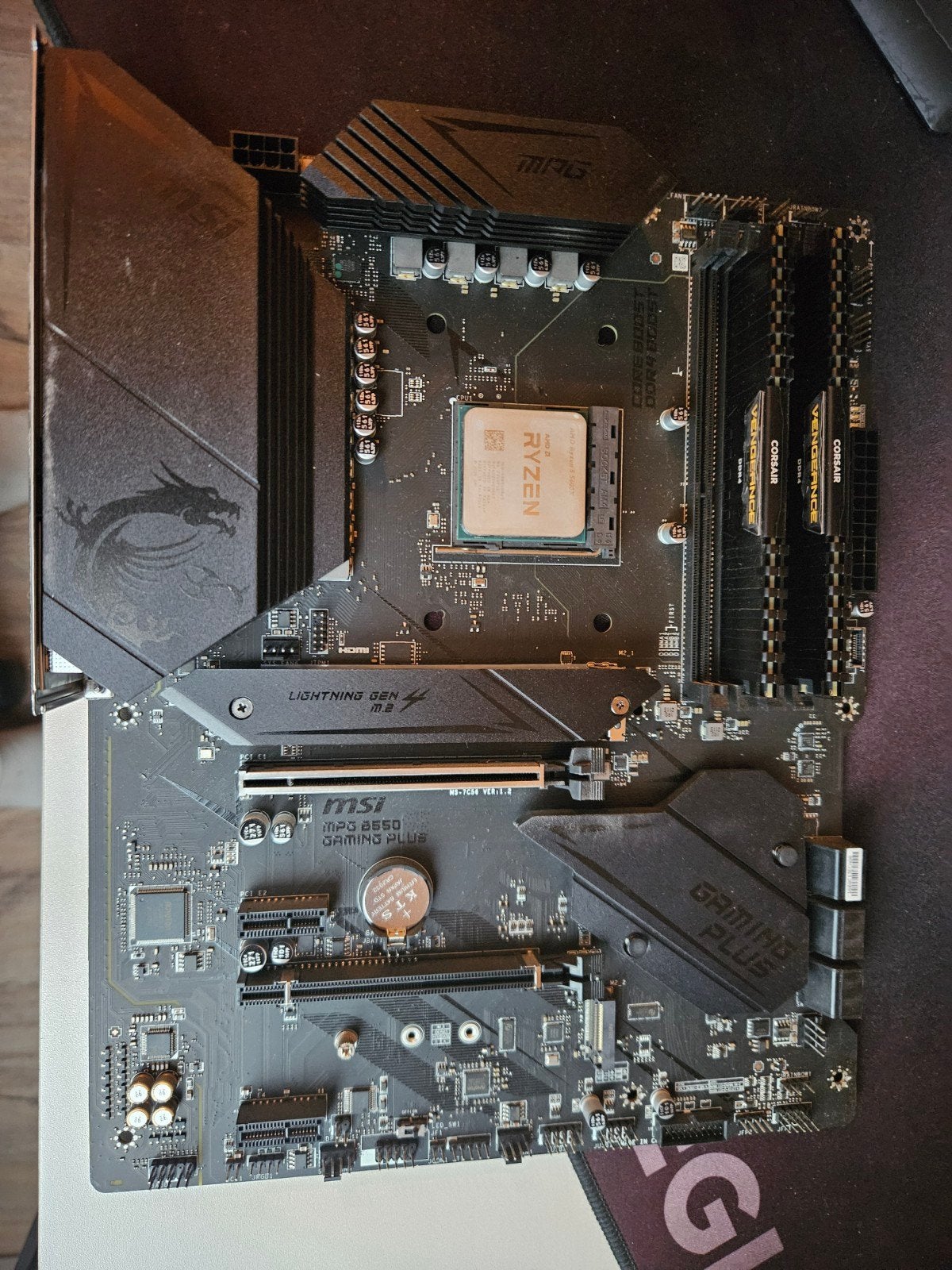 Upgrade set ryzen 5 5600x, MSI mobo, 32gb ram, Computers en Software, Moederborden, Ophalen, Gebruikt, DDR4, AM4