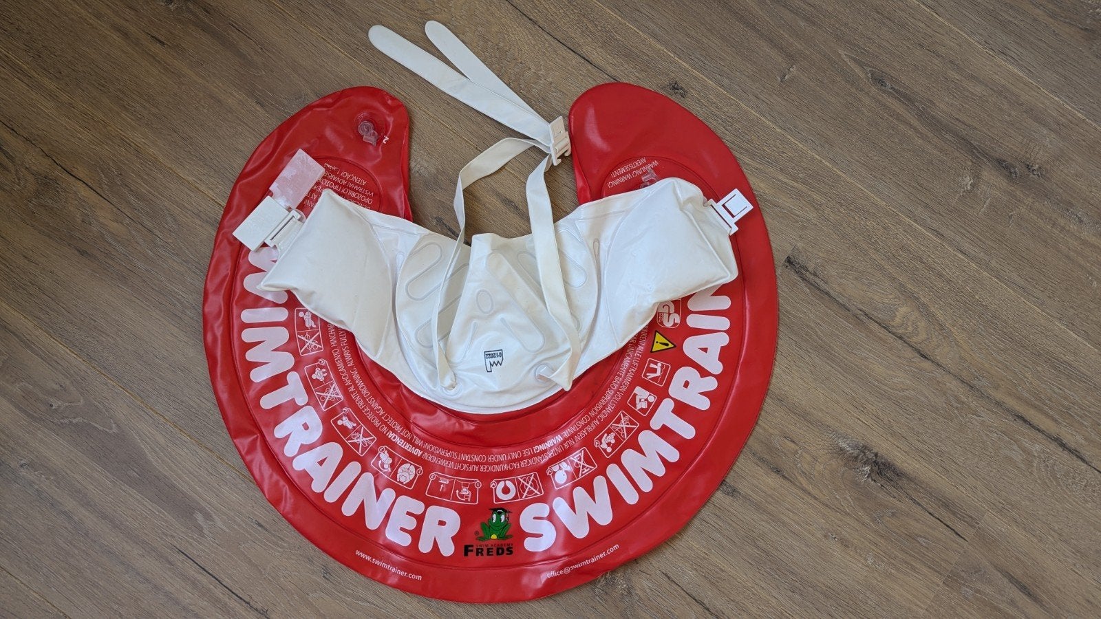 Freds Swimtrainer Classic Rood - Zwemband voor baby's, Ophalen of Verzenden, Zo goed als nieuw