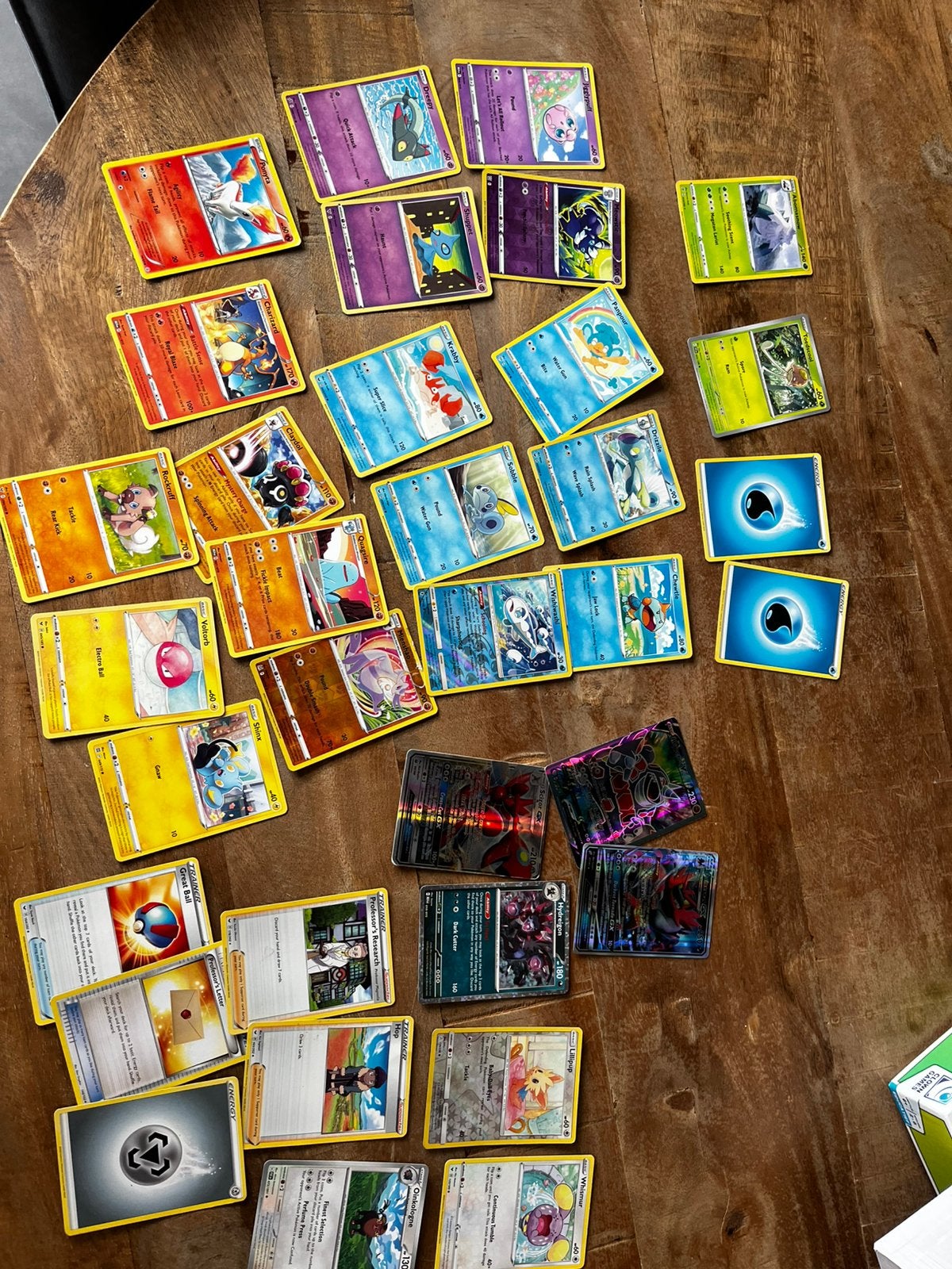 Pokemon kaarten, Ophalen of Verzenden, Zo goed als nieuw, Meerdere kaarten