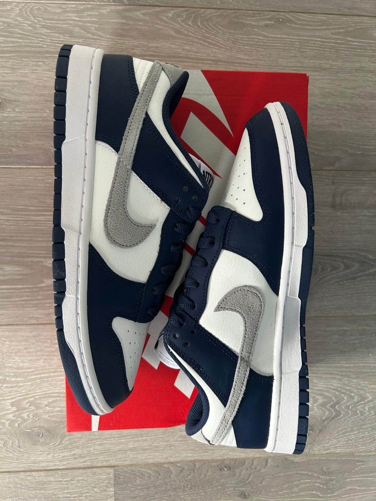 NIKE DUNK LOW NAVY [43], Kleding | Heren, Schoenen, Wit, Nieuw, Ophalen of Verzenden, Sneakers of Gympen