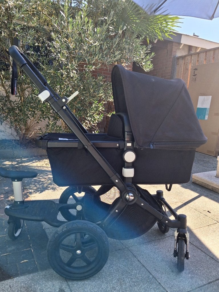 Bugaboo Cameleon 3 (zwart), Verstelbare duwstang, Bugaboo, Zo goed als nieuw, Ophalen