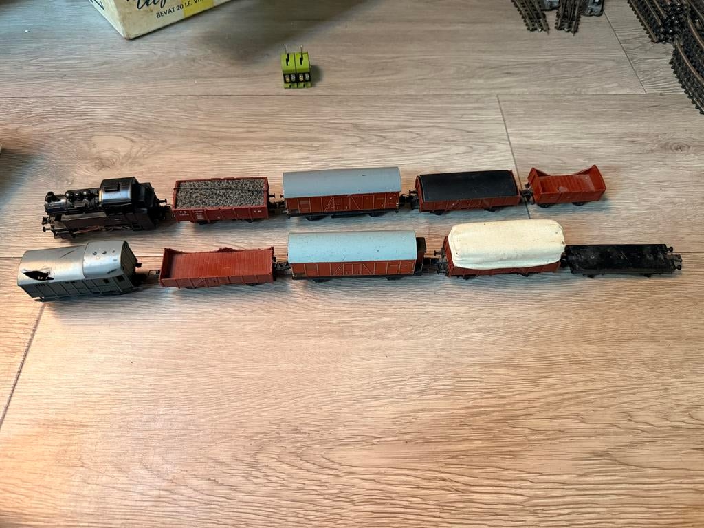 Grote Trix Verzameling: Trein, Rails, Stoplichten & Meer, Hobby en Vrije tijd, Modeltreinen | H0, Ophalen, Gelijkstroom of Wisselstroom