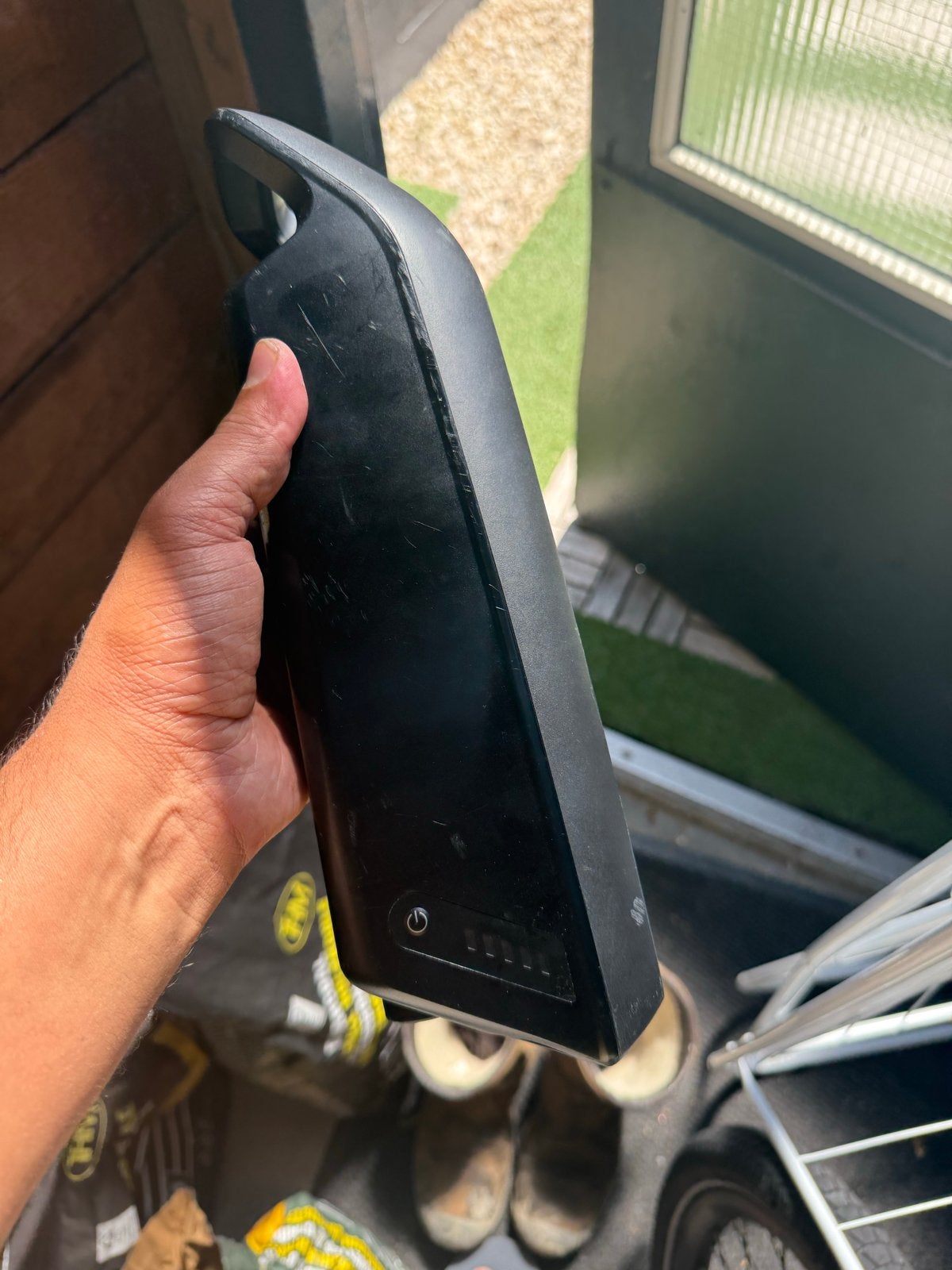 Bosch PowerPack 500 E-bike accu - Zwart, Fietsen en Brommers, Ophalen of Verzenden, Gebruikt
