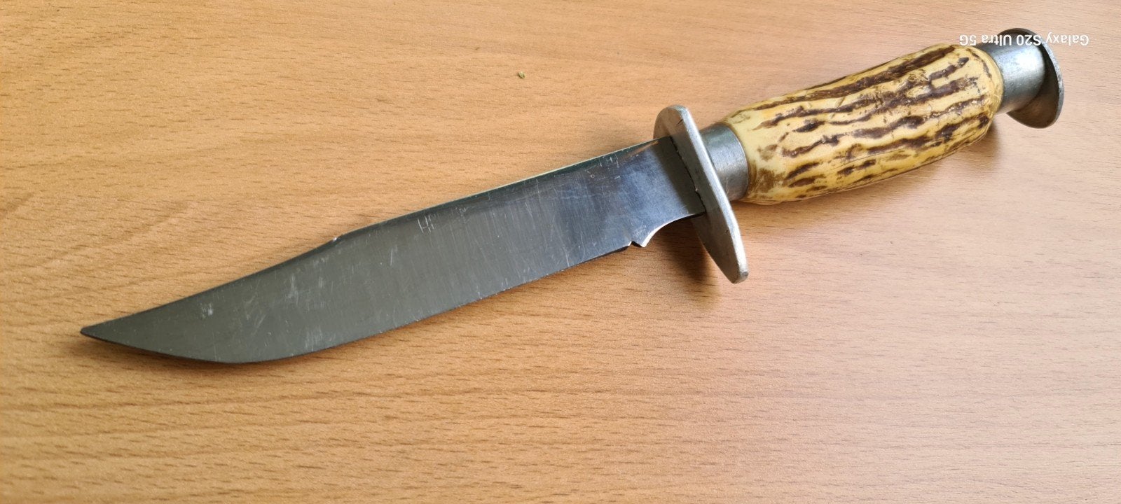 Vintage mes met hertshoorn handvat - ANKERN ALLEST, Ophalen of Verzenden