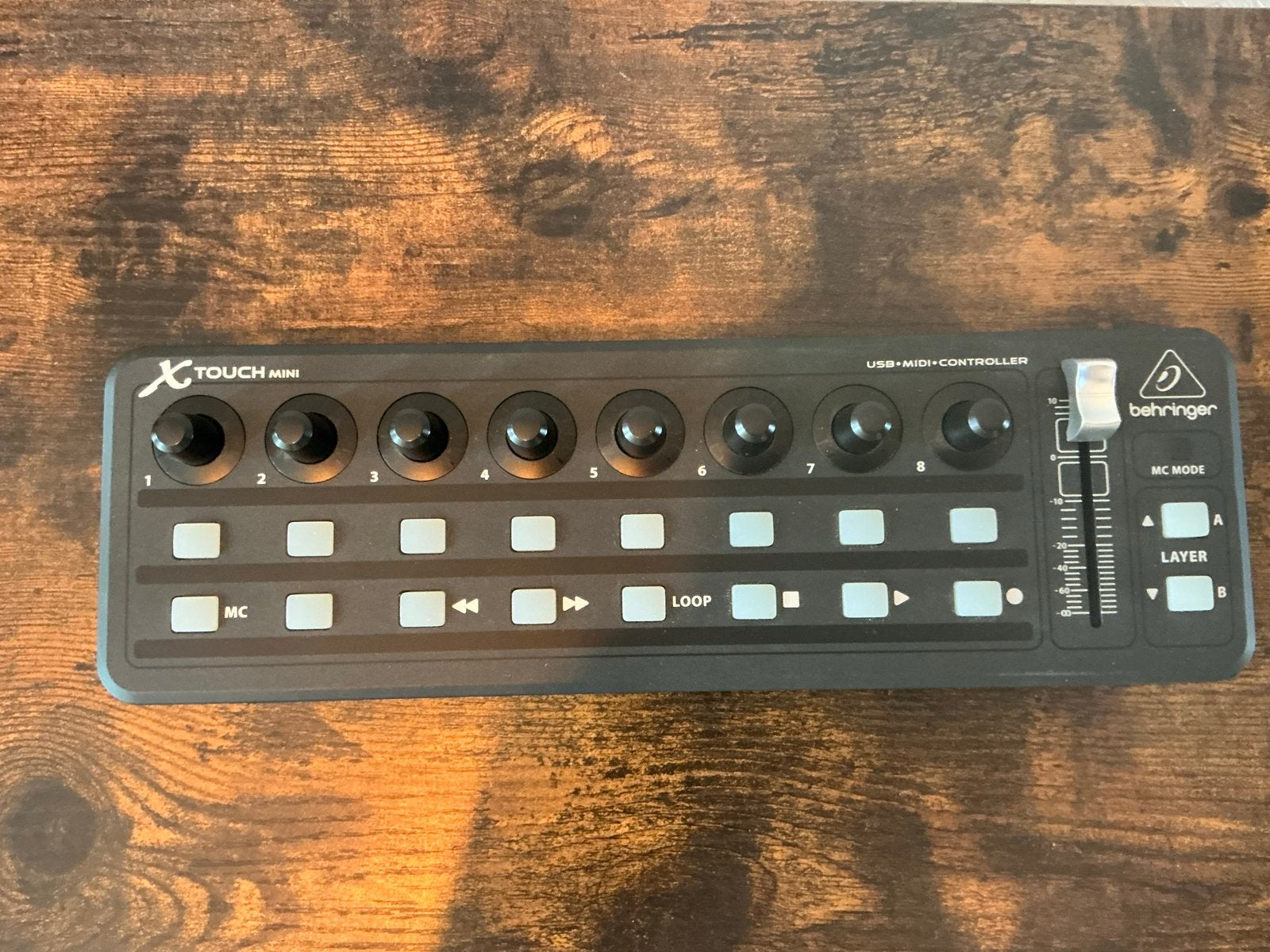 Behringer X-Touch Mini USB/MIDI Controller, Ophalen, Zo goed als nieuw