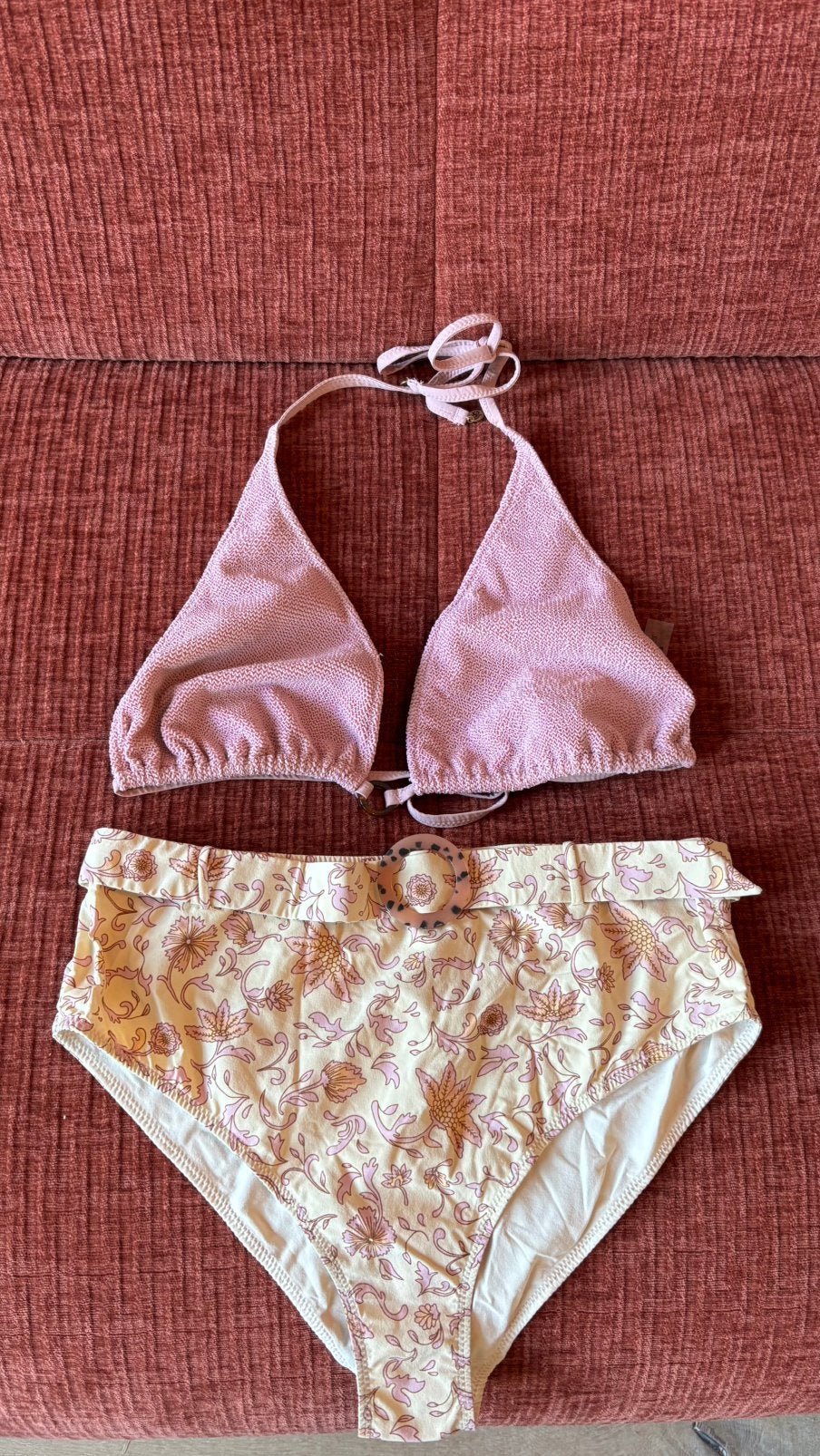 Love Stories bikini paisley print hoge taille taillebroekje, Verzenden, Gedragen, Bikini