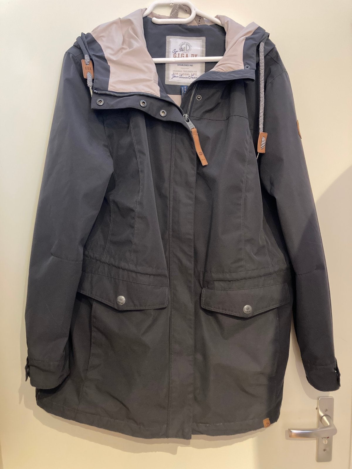 Dames jas G.I.G.A DX, Kleding | Dames, Ophalen of Verzenden, Zo goed als nieuw, Maat 46/48 (XL) of groter, Grijs