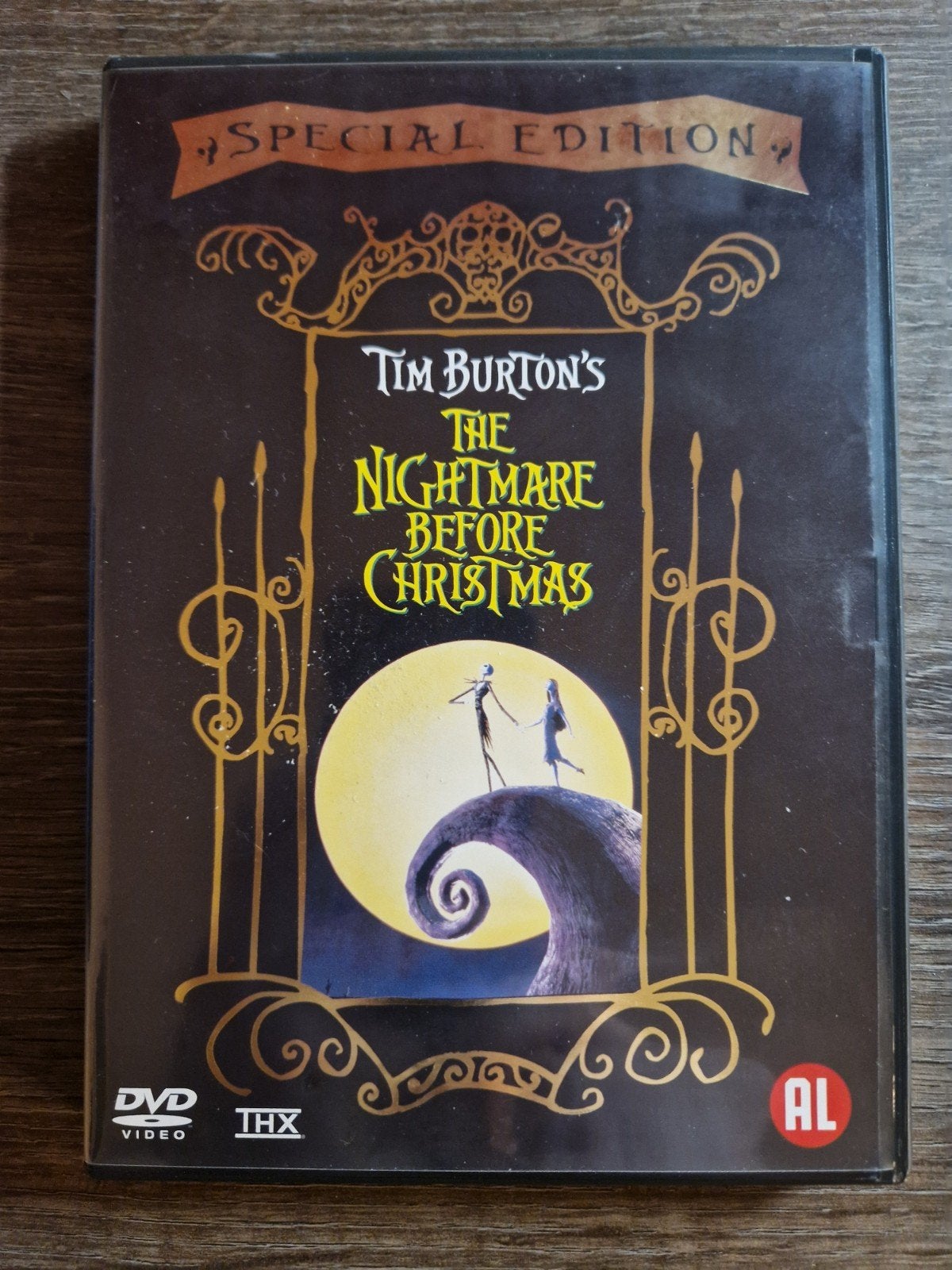 The Nightmare before Christmas (1993) dvd, Nederlands, Zo goed als nieuw, Alle leeftijden, Amerikaans