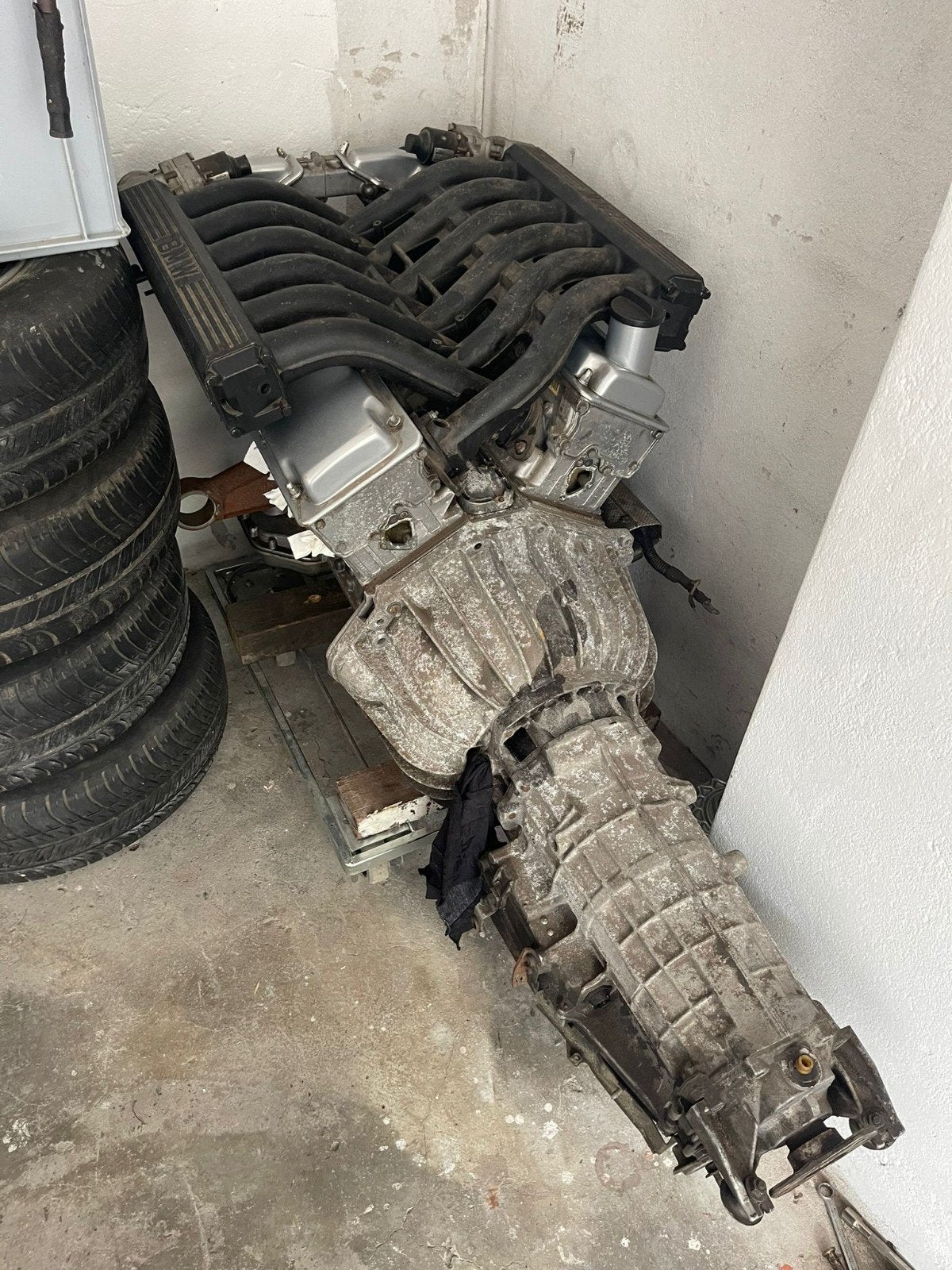 BMW M70B50 V12 Motor met Automaatbak, Ophalen of Verzenden, B, W, M