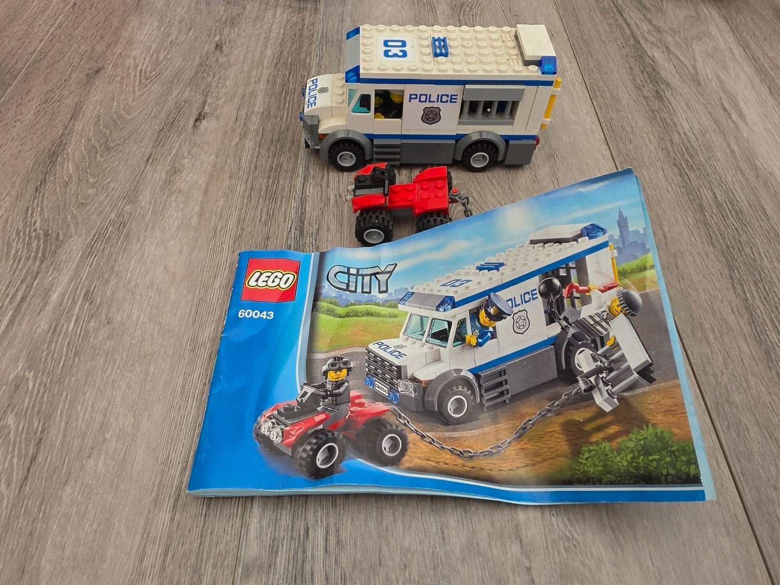 lego city set 60043, Ophalen of Verzenden, Zo goed als nieuw