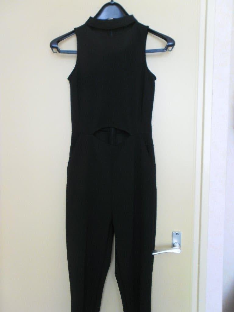 z.g.a.n. zwarte jumpsuit. Maat S, Zwart, Ophalen of Verzenden, Zo goed als nieuw, Coolcat