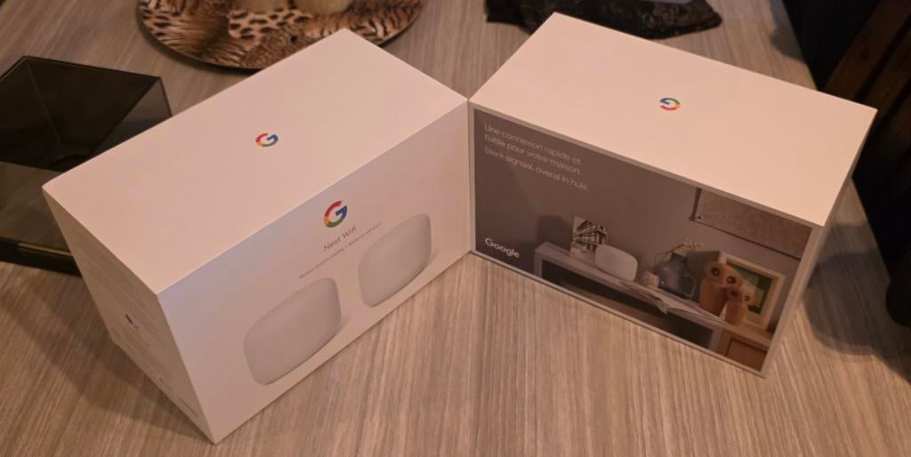2x Google Nest Wifi Sets – Per set of samen te koop!, Ophalen of Verzenden, Zo goed als nieuw, Router, Google